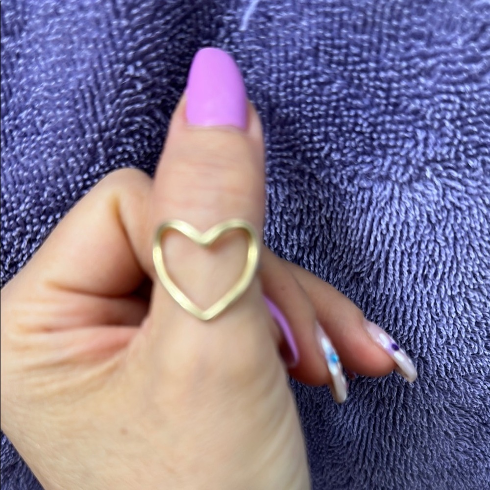 Gold Heart Ring